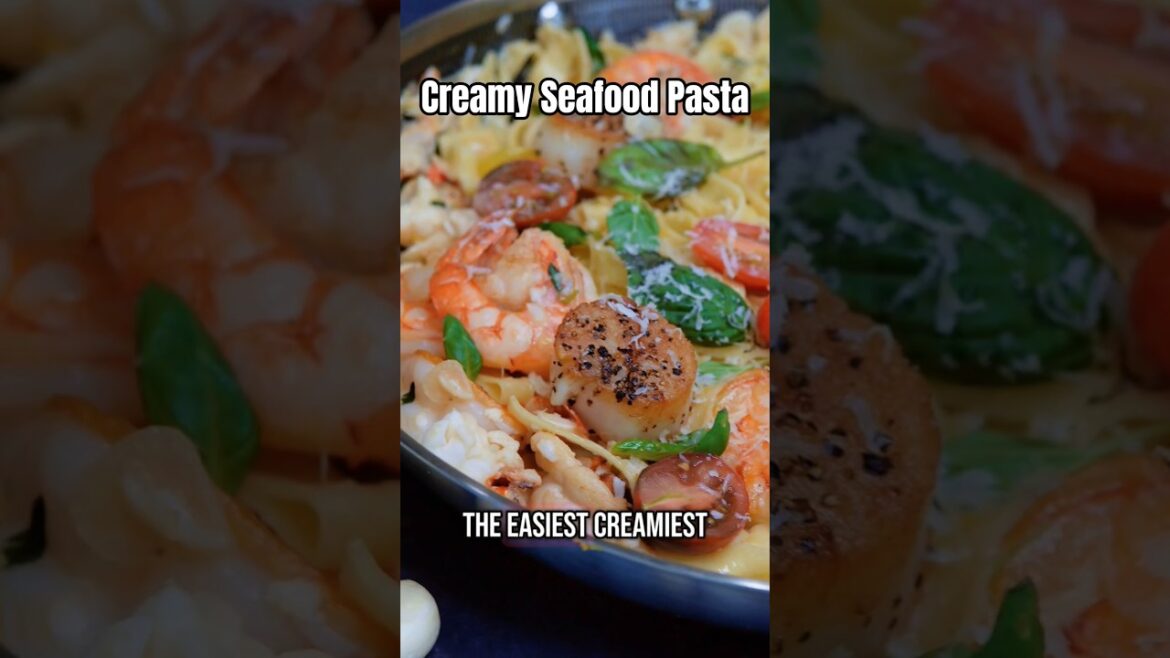 Creamy Garlic Seafood Pasta #seafoodpasta #seafood #quickrecipe  #shrimp #YESChef #BigChefDro Creamy Garlic Seafood Pasta #seafoodpasta #seafood #quickrecipe  #shrimp #YESChef #BigChefDro