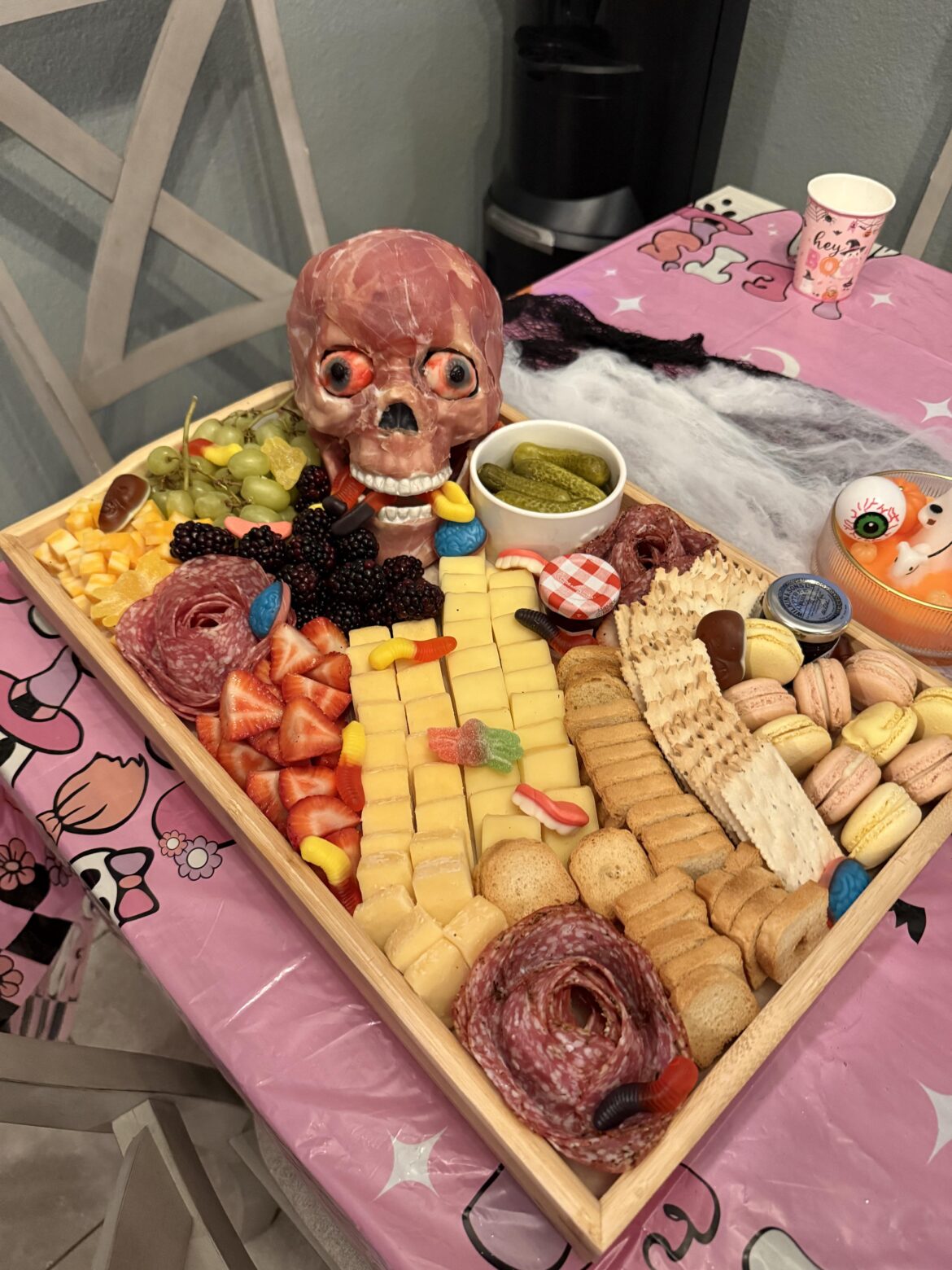 First Halloween charcuterie board!