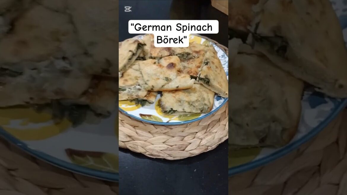 "German Spinach Börek" #food #foodlover #dessert #short #recipe #börek