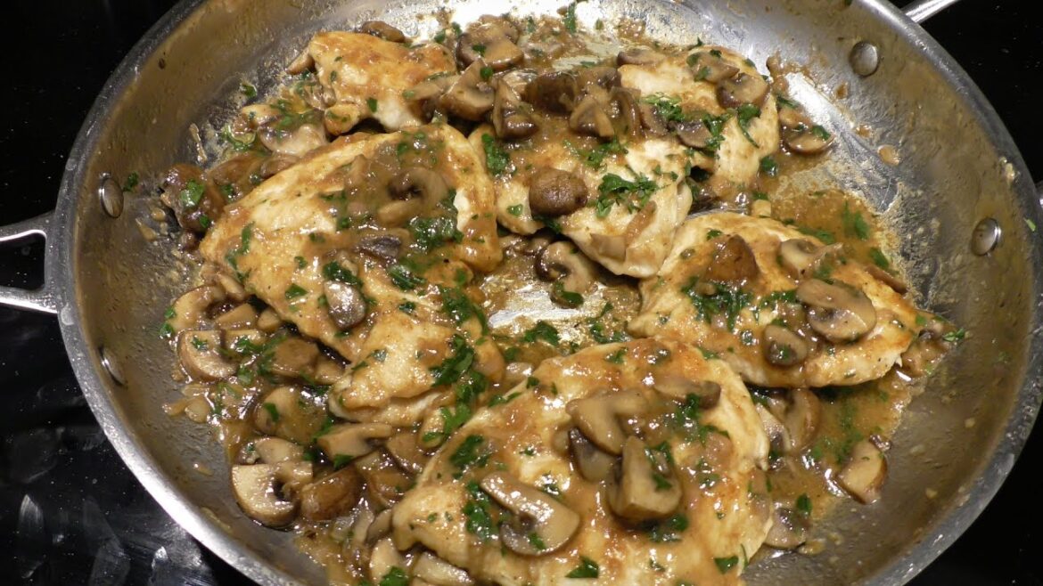 Classic Chicken Marsala