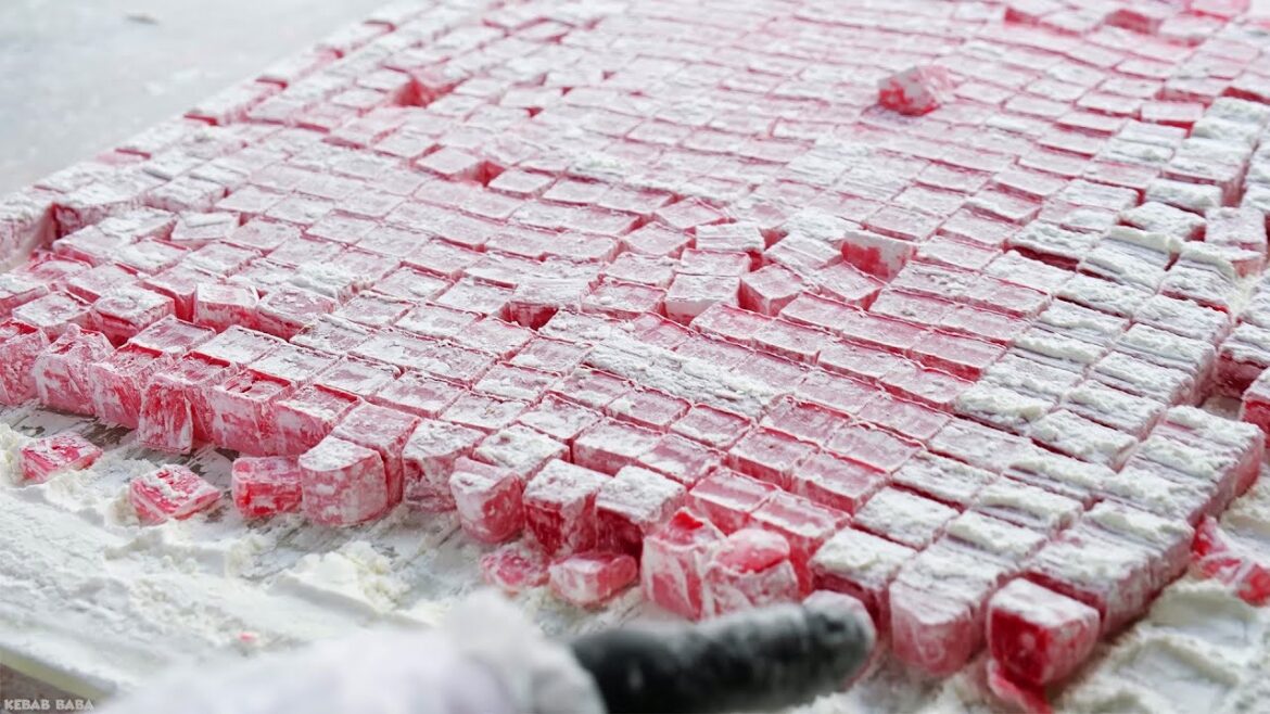 Secrets of Making Authentic Turkish Delight | Traditional Turkish Delight Factory