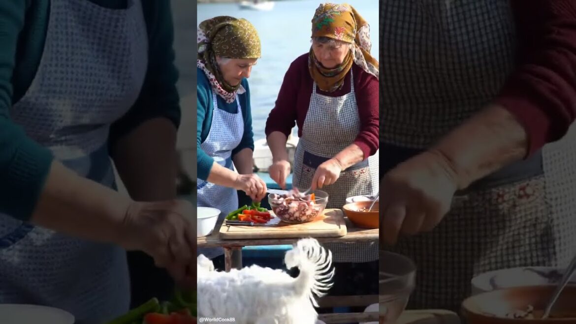 COOKING SKILL: “Croatian Grandmas with Dog Cooking Octopus Salad on the Adriatic #food #africanfood COOKING SKILL: “Croatian Grandmas with Dog Cooking Octopus Salad on the Adriatic #food #africanfood