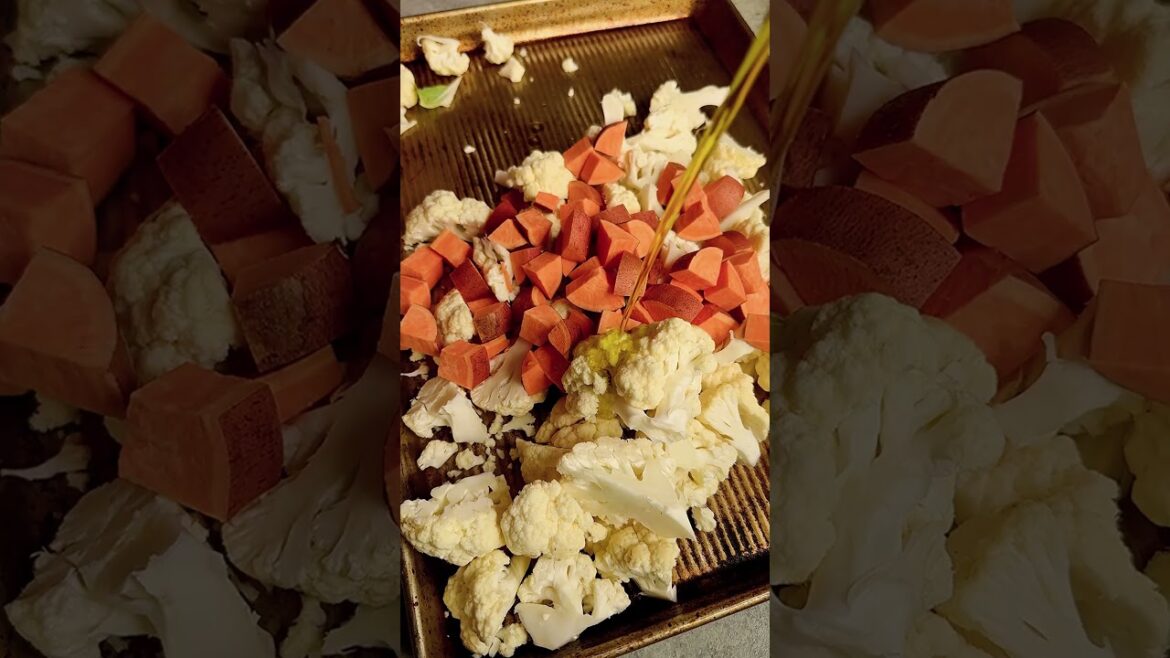 KALE, SWEET POTATO & CAULIFLOWER SALAD WITH ROSEMARY-LEMON-GARLIC VINAIGRETTE!! KALE, SWEET POTATO & CAULIFLOWER SALAD WITH ROSEMARY-LEMON-GARLIC VINAIGRETTE!!