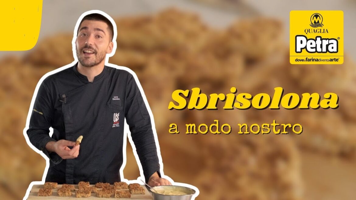 Torta SBRISOLONA a modo nostro con farina di cereali e semi | Farina Petra Torta SBRISOLONA a modo nostro con farina di cereali e semi | Farina Petra
