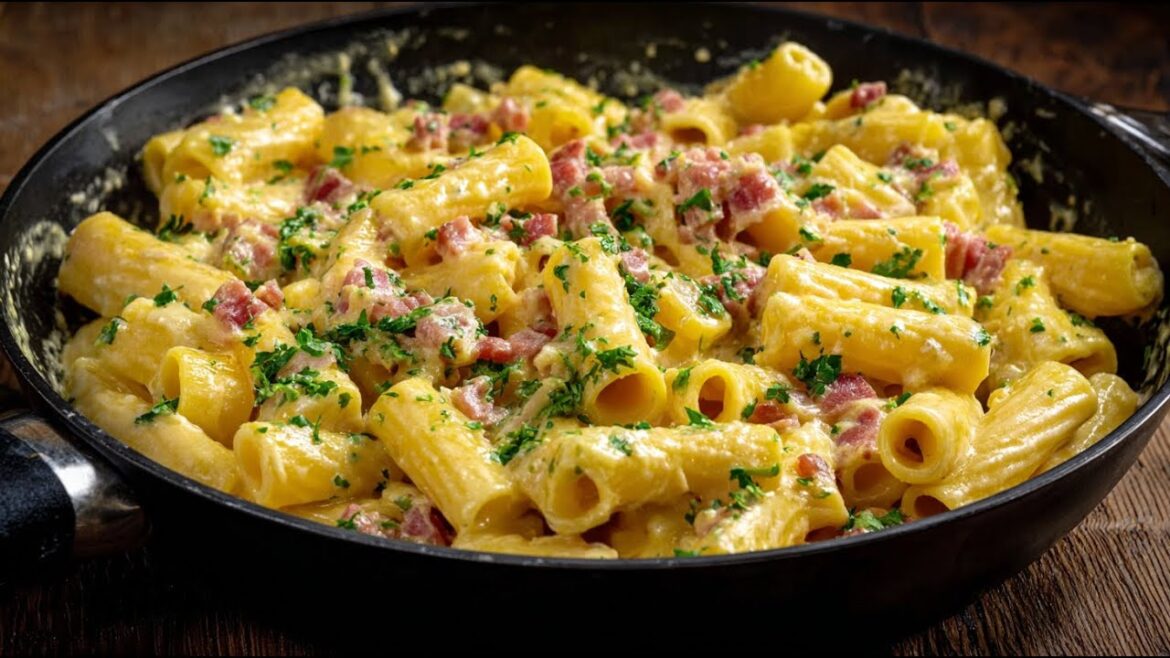 Carbonara Just Like My Italian Mom used to Make! Easy & Delicious Pasta Recipe!
