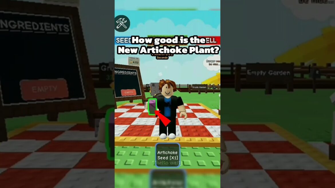 New Artichoke seed ( Grow a Garden)