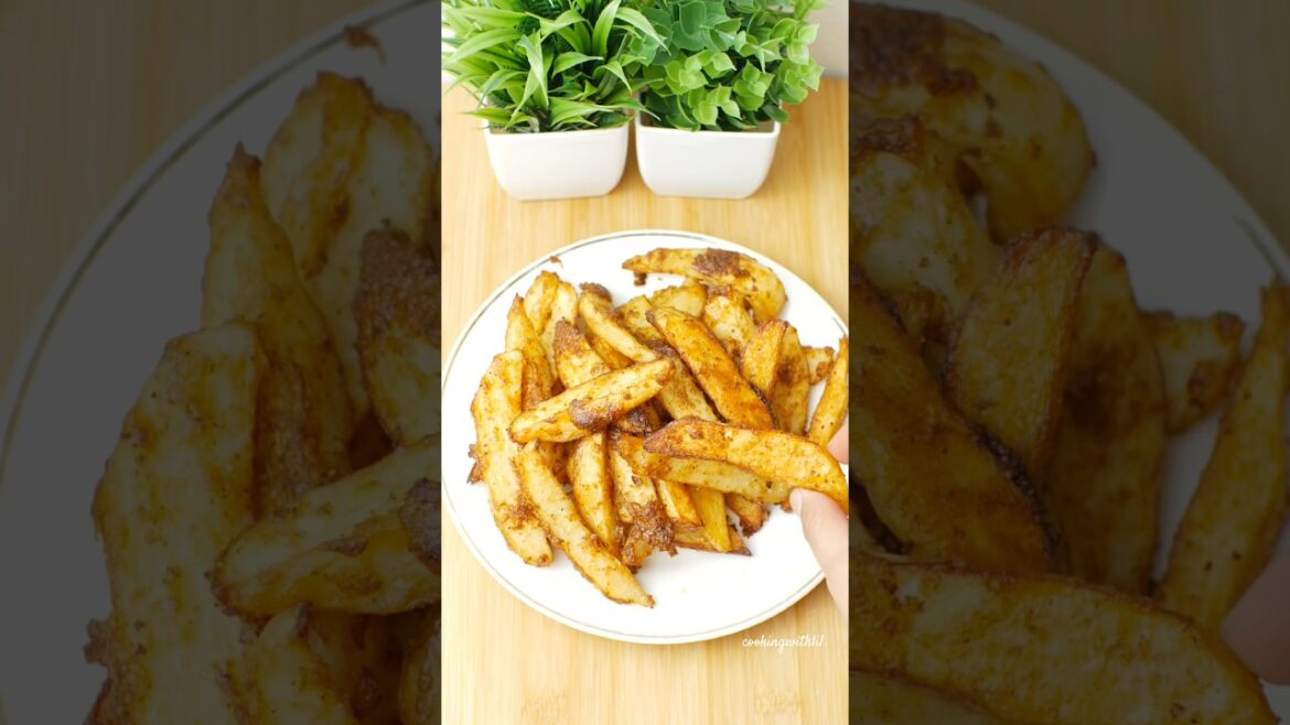 Homemade Potato Wedges #shorts