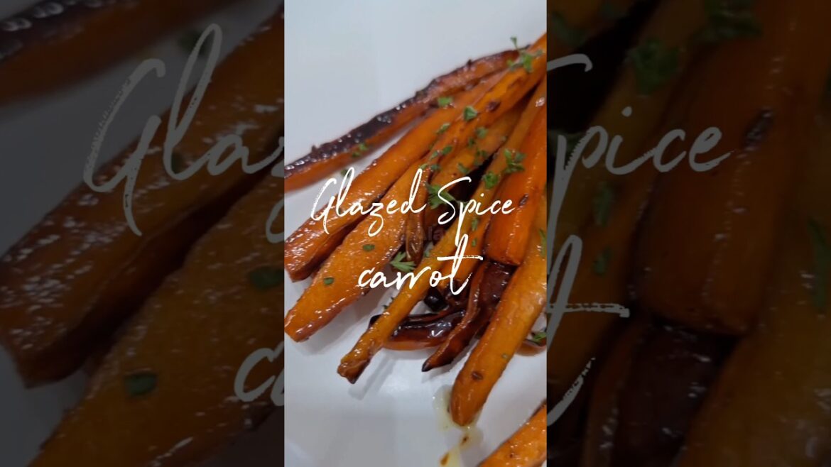STOP the boring way, TRY THIS INSTEAD- honey-glazed carrots with no oven #food #shorts