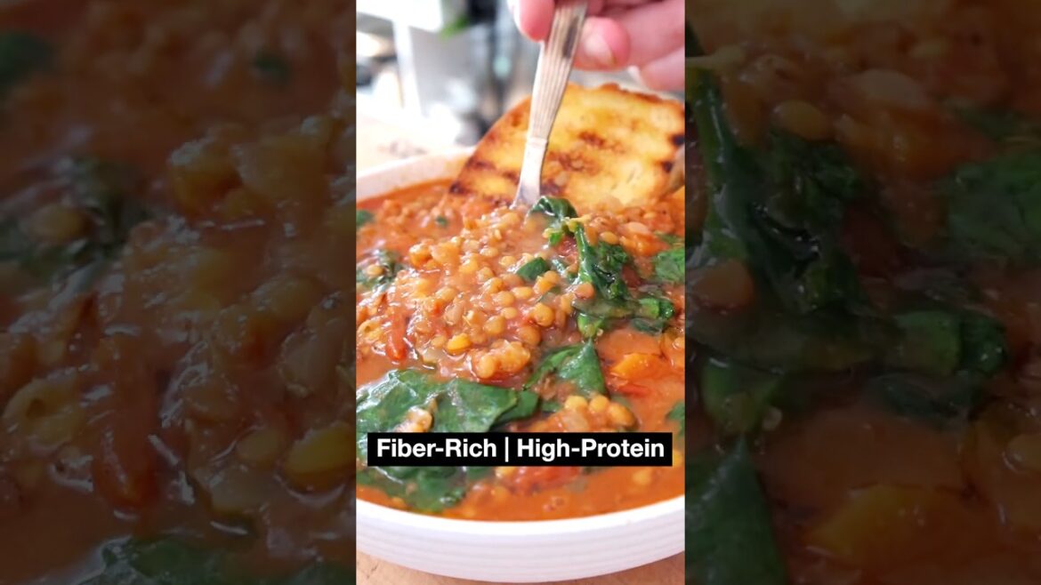Spinach Lentil Soup