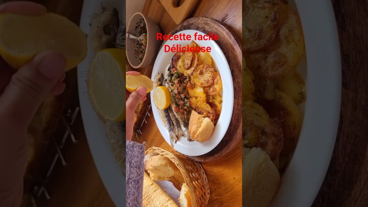 recette sardines grillées pommes de terre rôties سردين مشوي بطاطا محمرة في الفرن #sardine #recipe recette sardines grillées pommes de terre rôties سردين مشوي بطاطا محمرة في الفرن #sardine #recipe