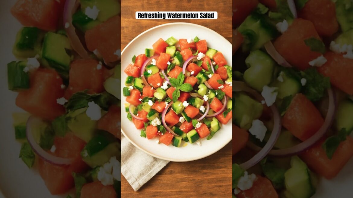 Easy Watermelon Salad Recipe With #feta & #chaatmasala #kpop #yt #salad #watermelon #healthy #viral Easy Watermelon Salad Recipe With #feta & #chaatmasala #kpop #yt #salad #watermelon #healthy #viral
