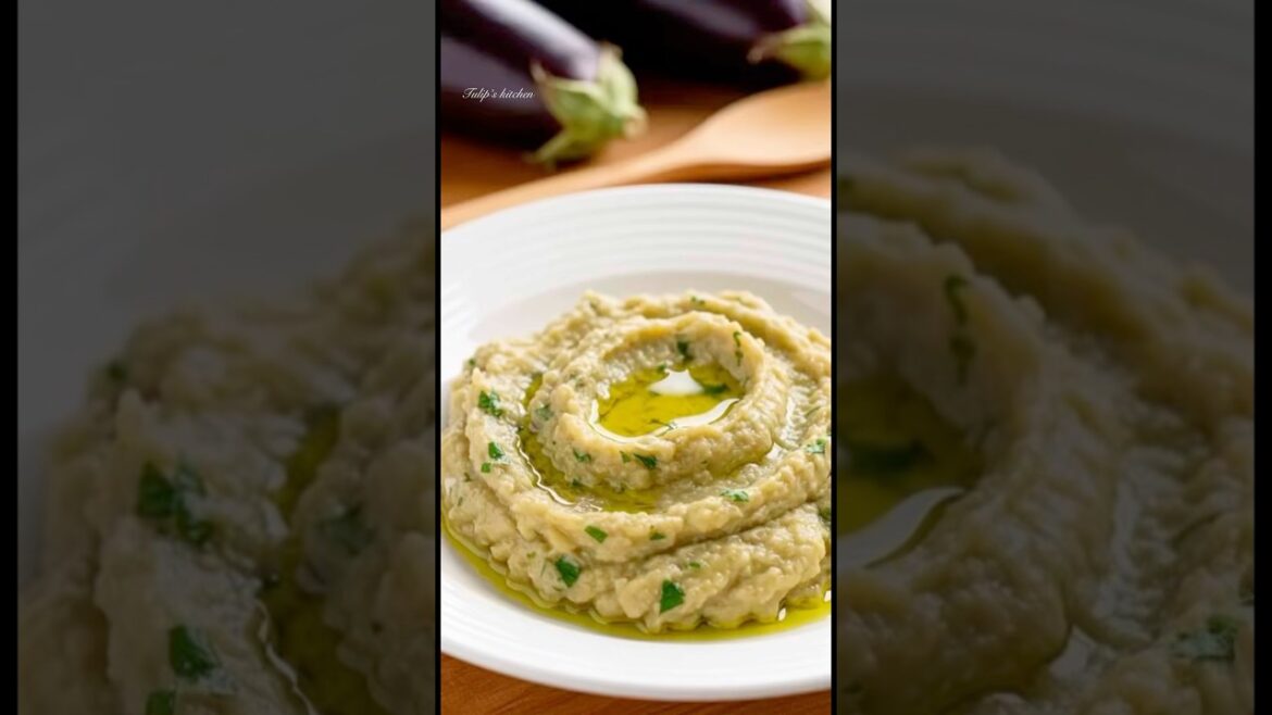 “Baba Ganoush – The Smoky Eggplant Dip You’ll Love it” | Mutabbal recipe |Brinjal Dip |178