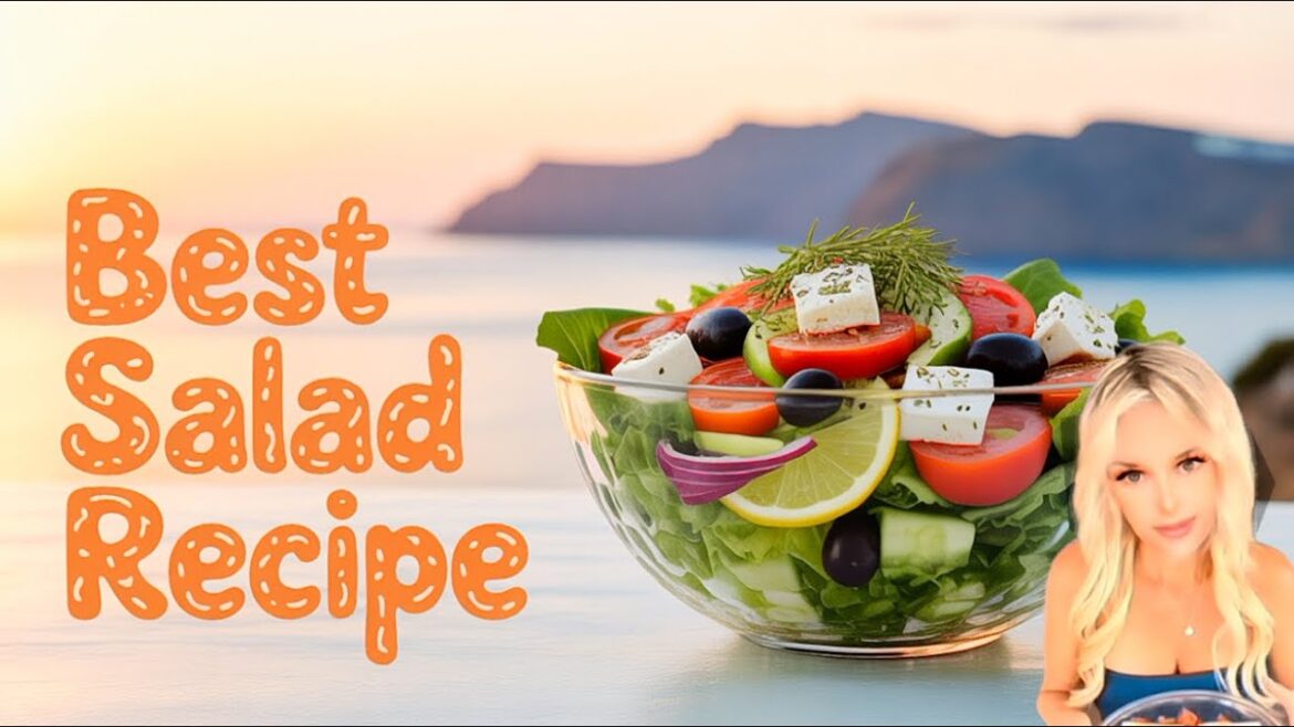 Authentic Vegan Greek Salad Recipe