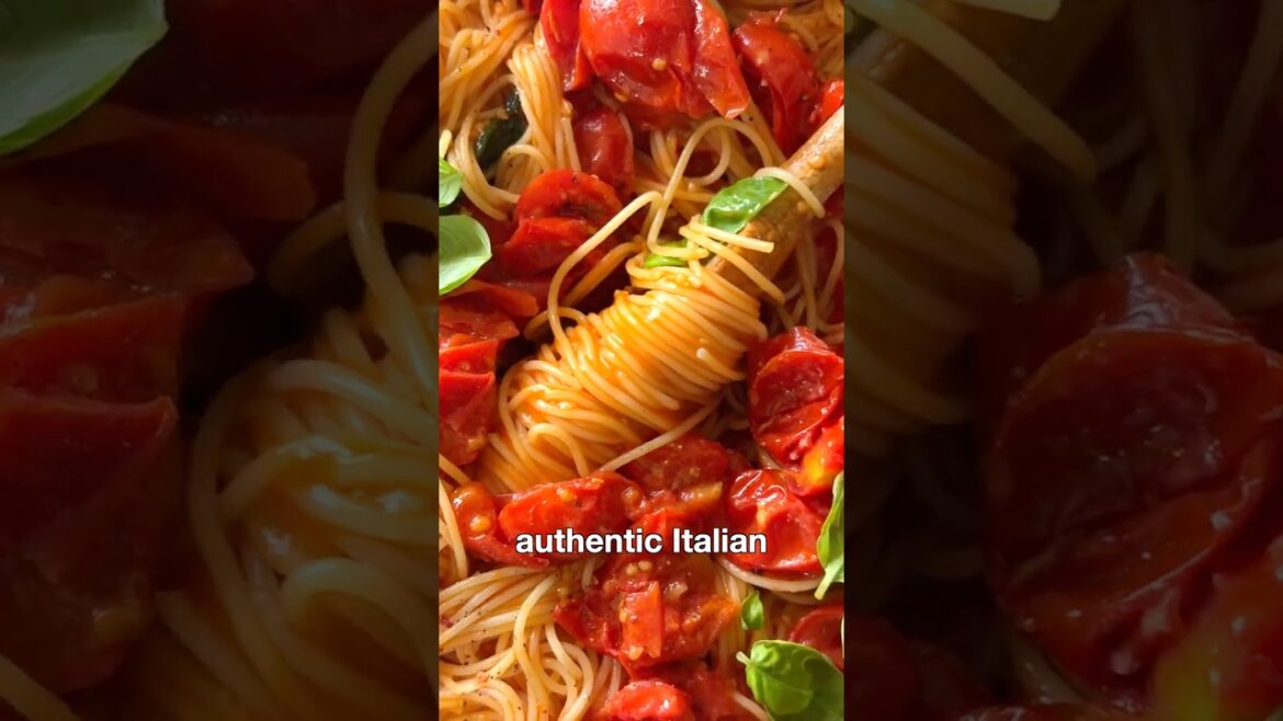 Angel Hair Pasta (in 15 Mins)