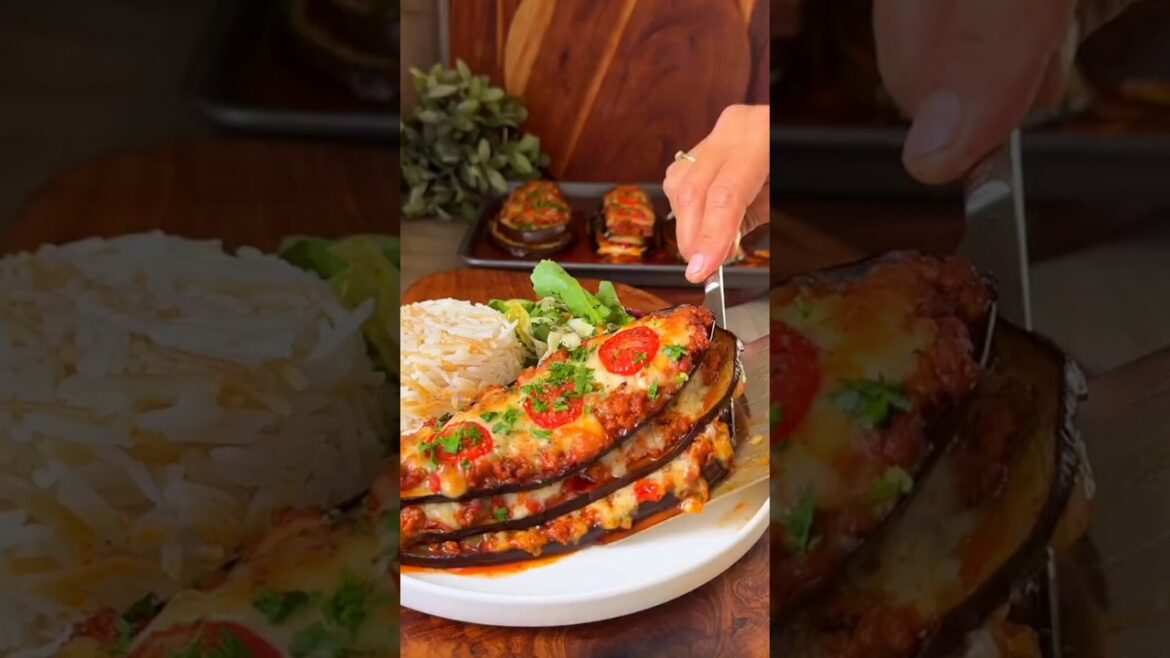 Delicious Eggplant Main Course | Turkish Style Eggplant Tower Delicious Eggplant Main Course | Turkish Style Eggplant Tower