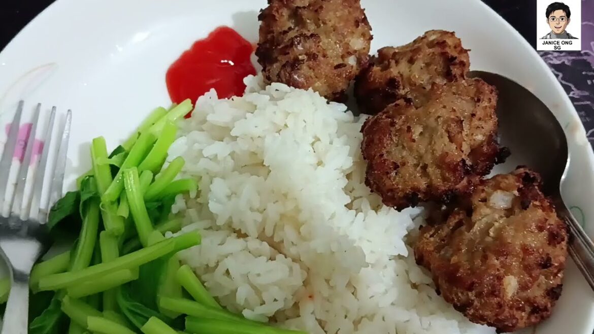 Air Fryer Crispy Pork Meatballs Easy & Delicious Meal | Quick Recipe by Home Chef Janice Ong Air Fryer Crispy Pork Meatballs Easy & Delicious Meal | Quick Recipe by Home Chef Janice Ong