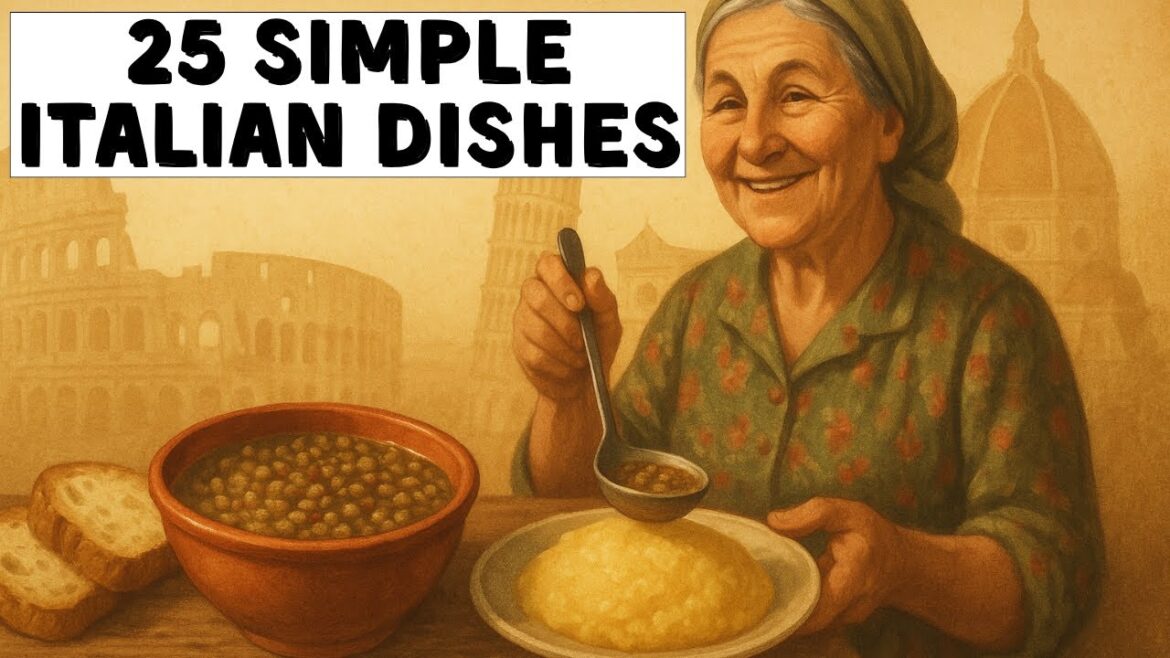 25 simple dishes that fed rural Italy 25 simple dishes that fed rural Italy