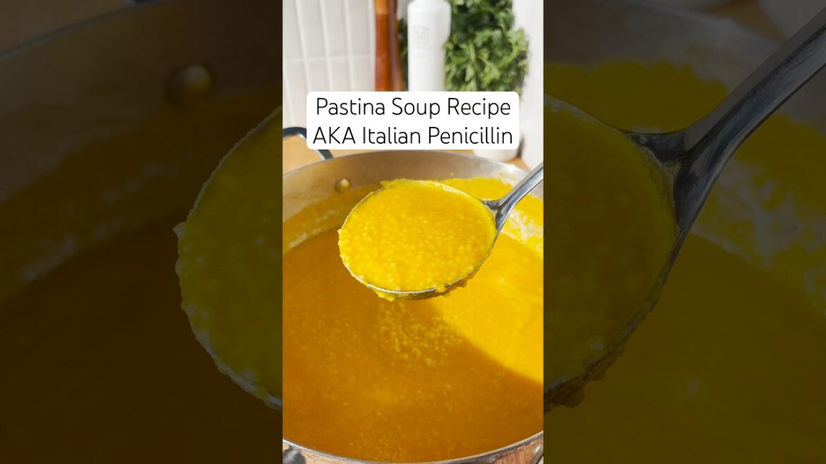 Pastina Soup Recipe (Italian Penicillin) #shorts