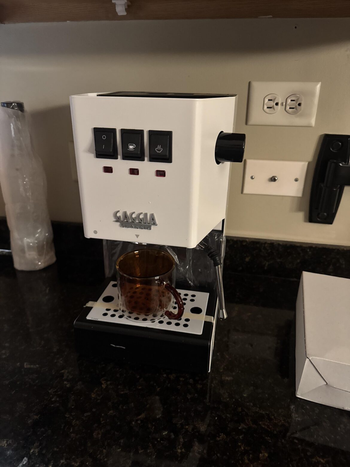 First Espresso Machine