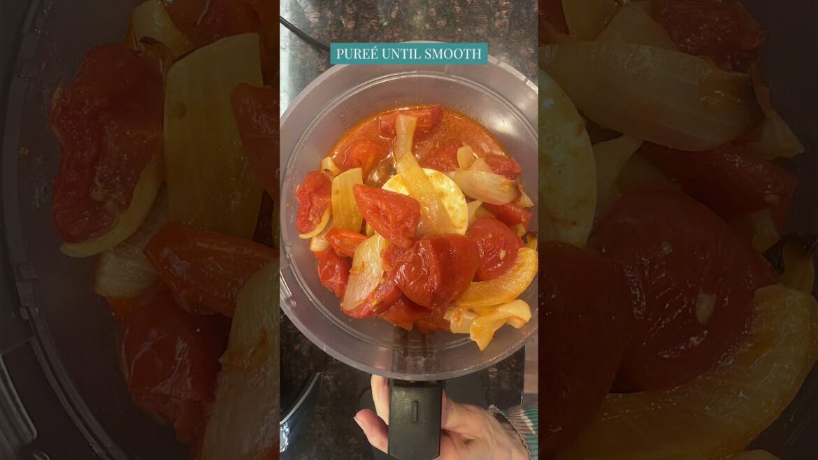 Roasted Tomato Soup With Parmesan