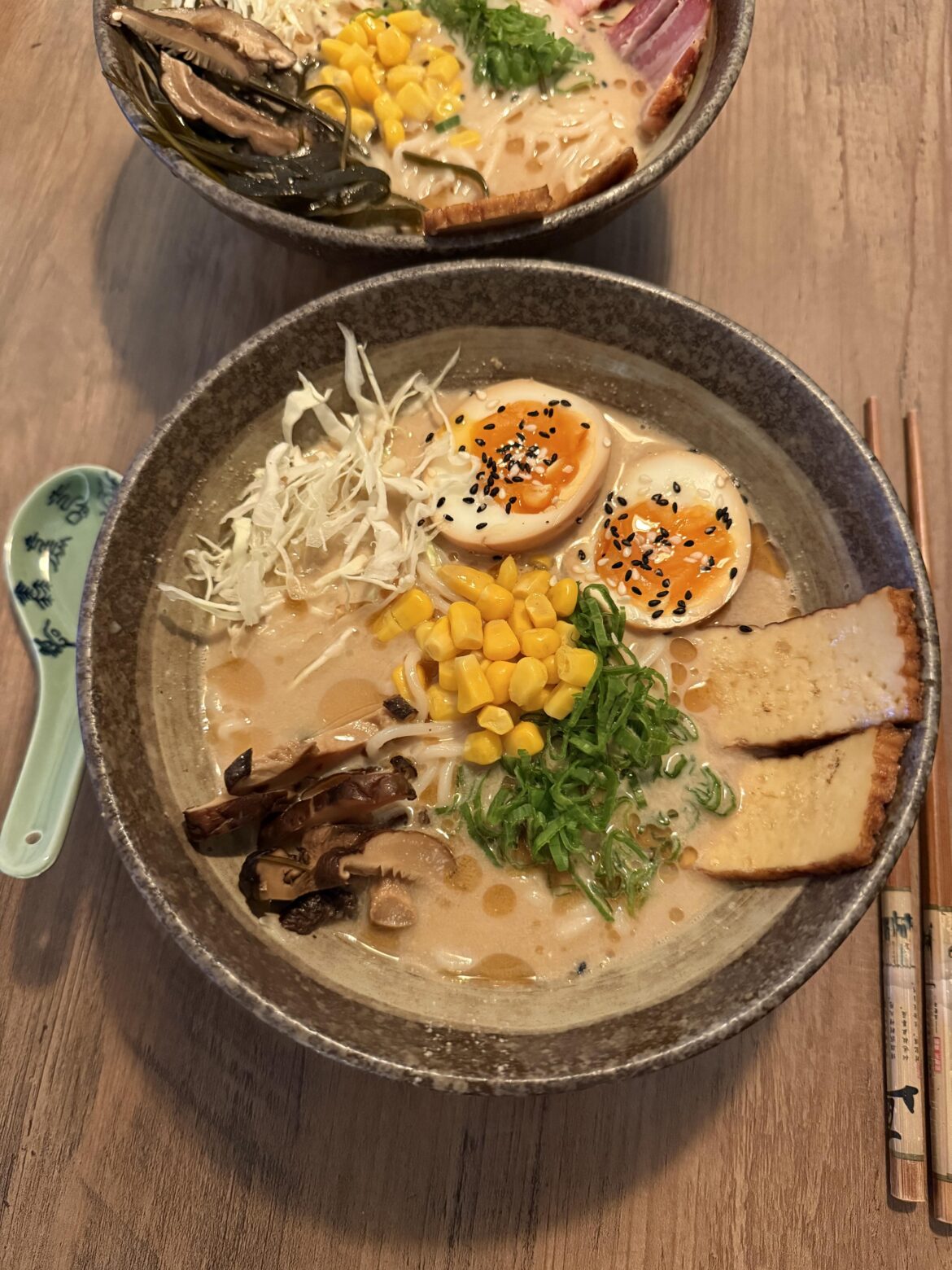 Homemade Sapporo creamy miso ramen Homemade Sapporo creamy miso ramen