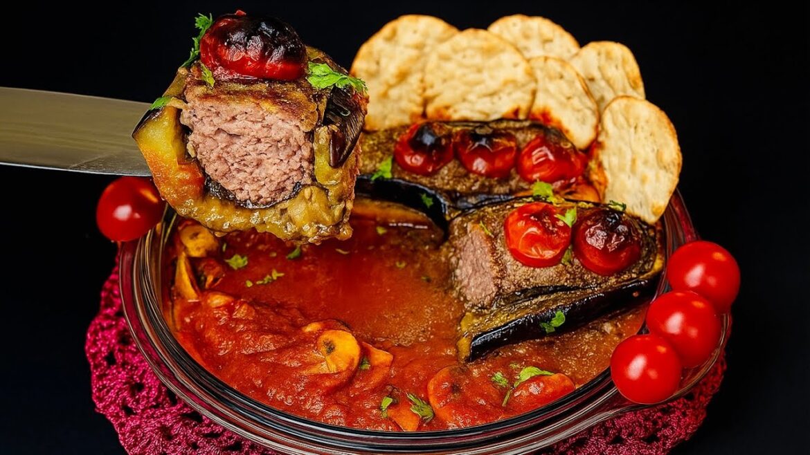 The Secret to the World’s Tastiest Stuffed Eggplant