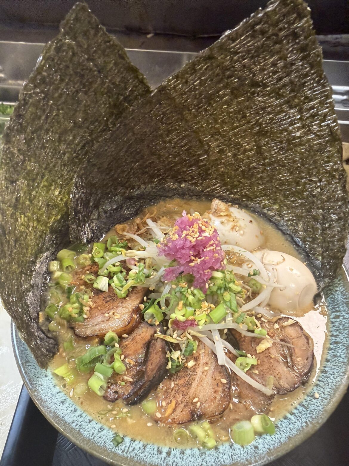 Miso ramen in Charleston