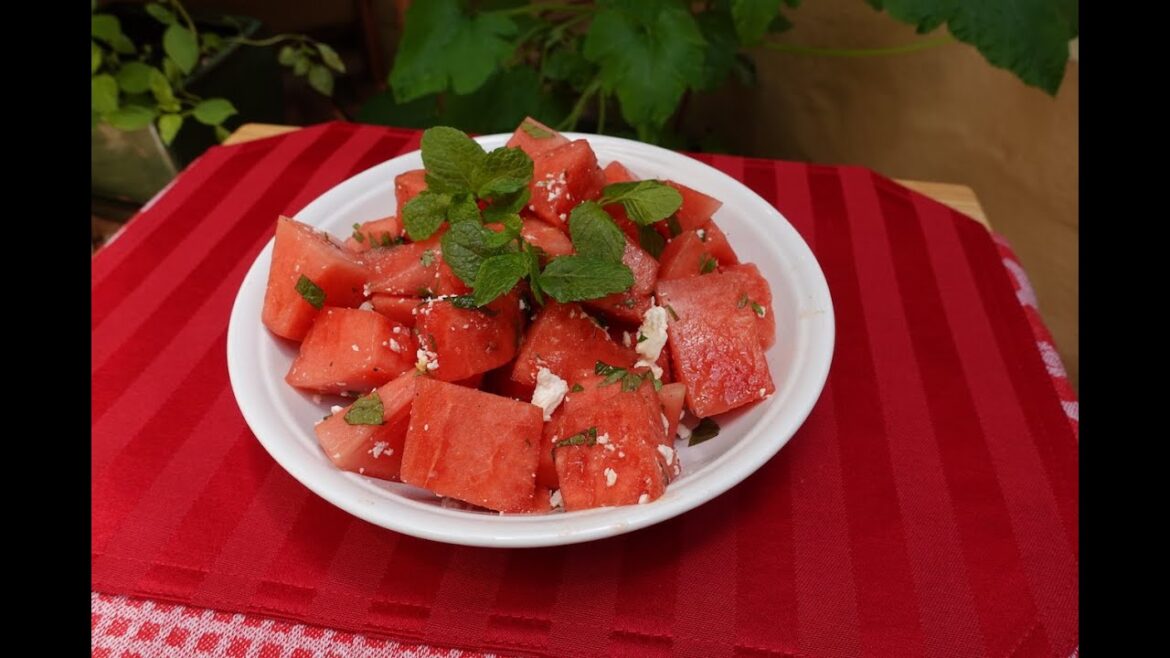 Watermelon & Feta Salad