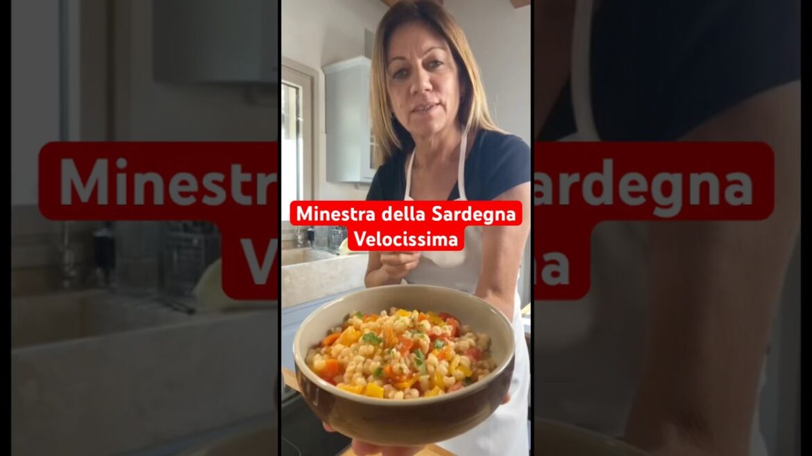 Minestra della Sardegna Velocissima #shorts #zuppa #soup