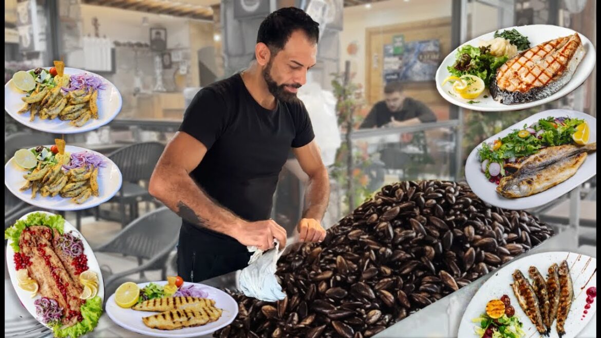 CRAZY Turkish Street Food — Stuffed Mussels & Fish Dishes You MUST See!