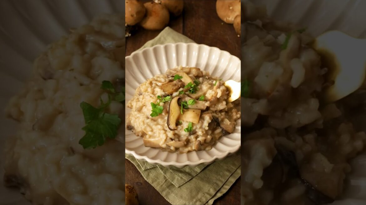 RISOTTO AI FUNGHI la Ricetta Facile di Buon'Idea