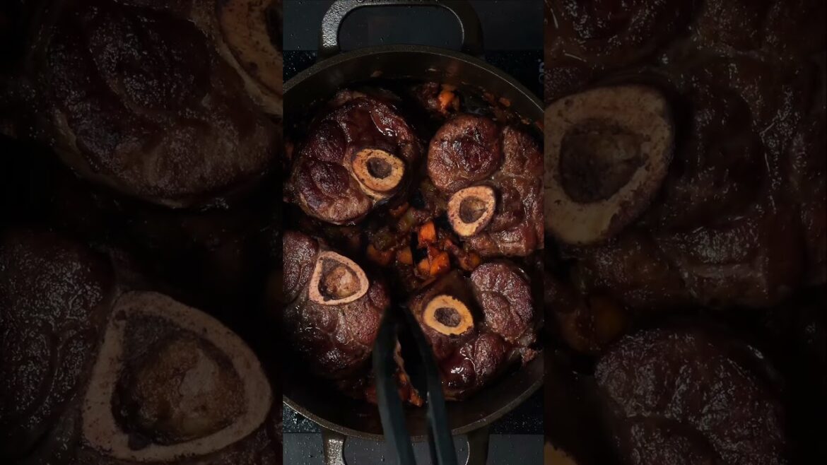 OSSO BUCO WITH PARMESAN RISOTTO — Started in Kettle & Fire Beef Tallow, not oil.