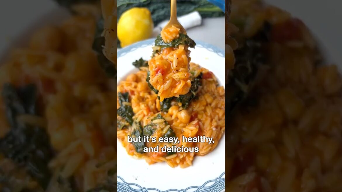 Tuscan Orzo With Kale Tuscan Orzo With Kale