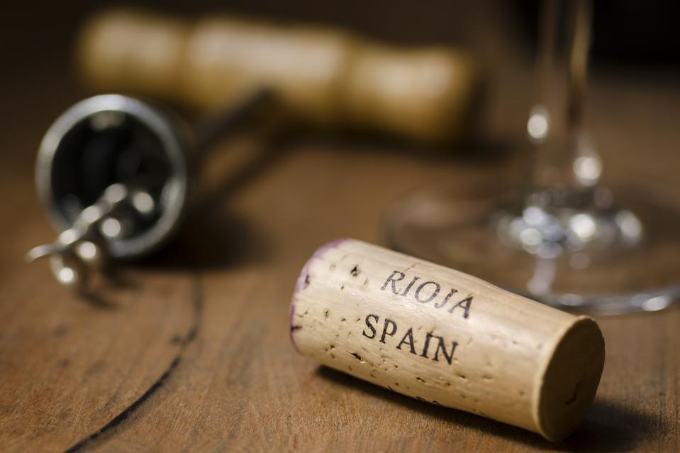 Rioja Spain Wine Cork Horizontal