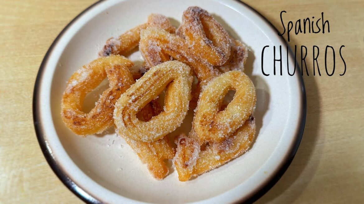 Eggless Churros Recipe | Spanish Churros recipe