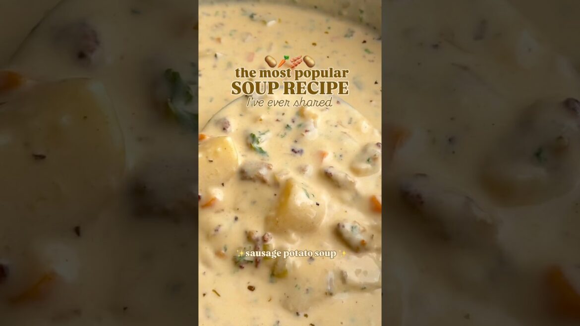Sausage Potato Soup: Click the link in my bio and then select the photo to get the recipe ❤️ Sausage Potato Soup: Click the link in my bio and then select the photo to get the recipe ❤️