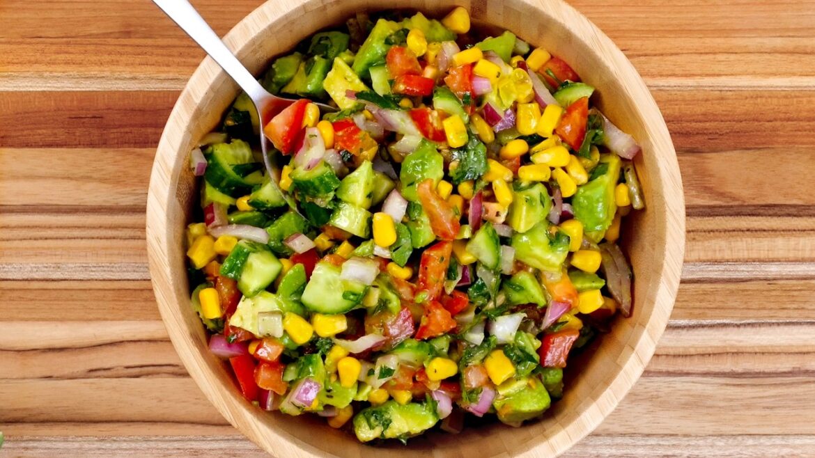 Fresh & Healthy Avocado Salad | Quick Salad Recipe