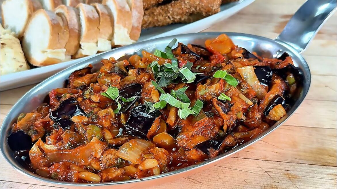 How to Make Authentic Sicilian Caponata | Simple Ingredients, Incredible Flavor