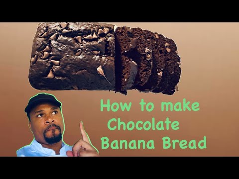 How to Make Chocolate Banana Bread How to Make Chocolate Banana Bread