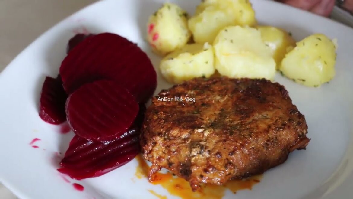 Let’s cook! Pork steak recipe, easy and quick meal for lunch from work. Let's cook! Pork steak recipe, easy and quick meal for lunch from work.