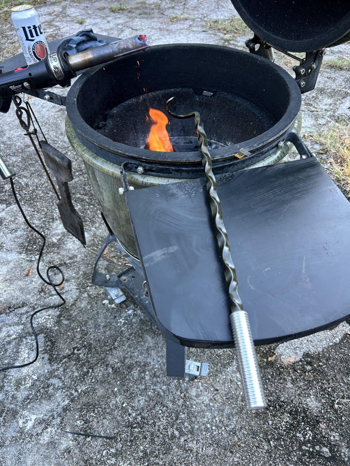 Made a hooker for my Bayou Egg