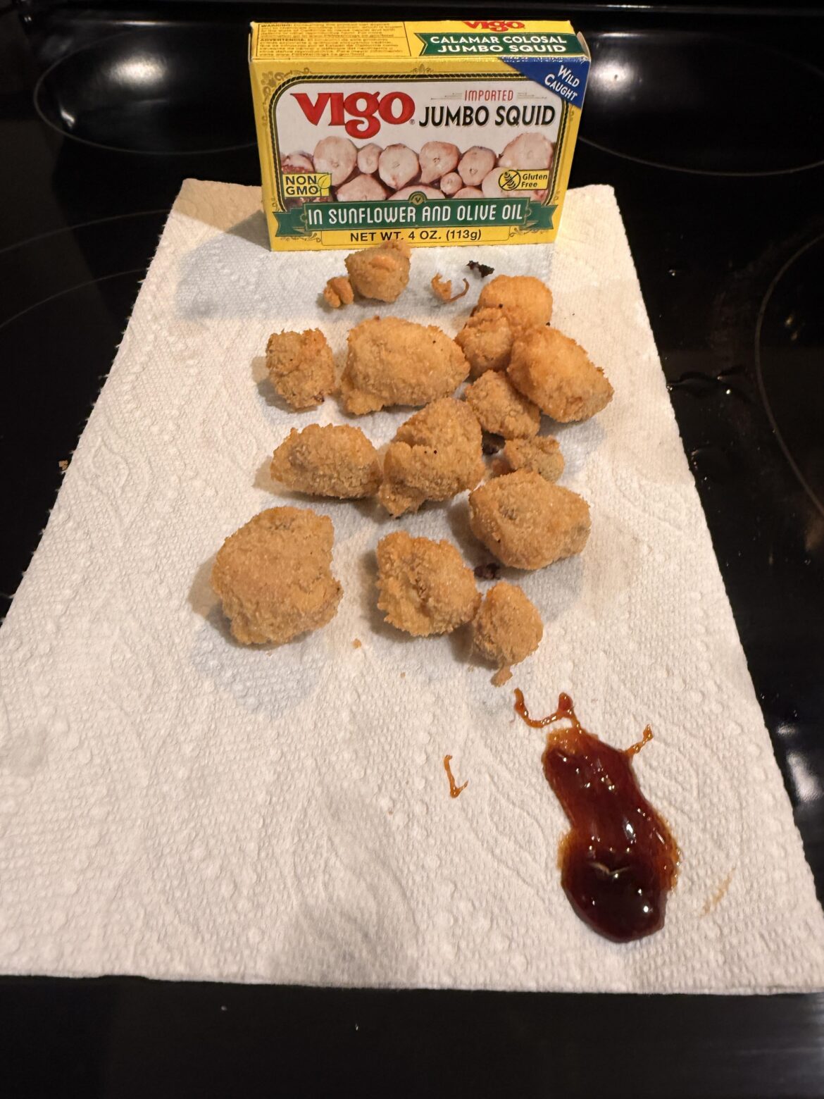 I batter and fry these w/ panko and it is such an awesome snack
