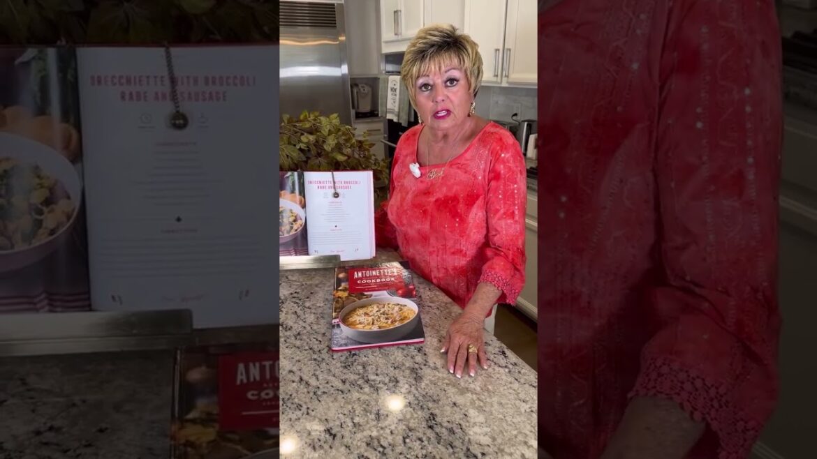 Cookbook now available on Amazon! Search Antoinette Gangi