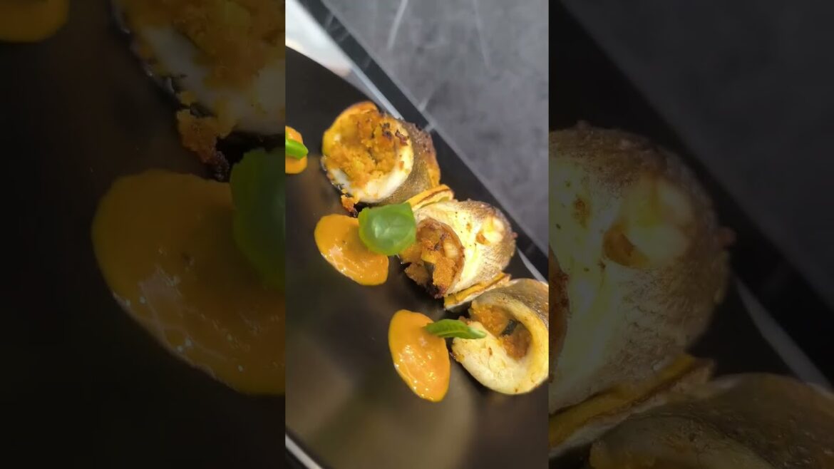 involtino di branzino con verdure ( bass roll). #italy #food #chef #kitchen #cucinafacile