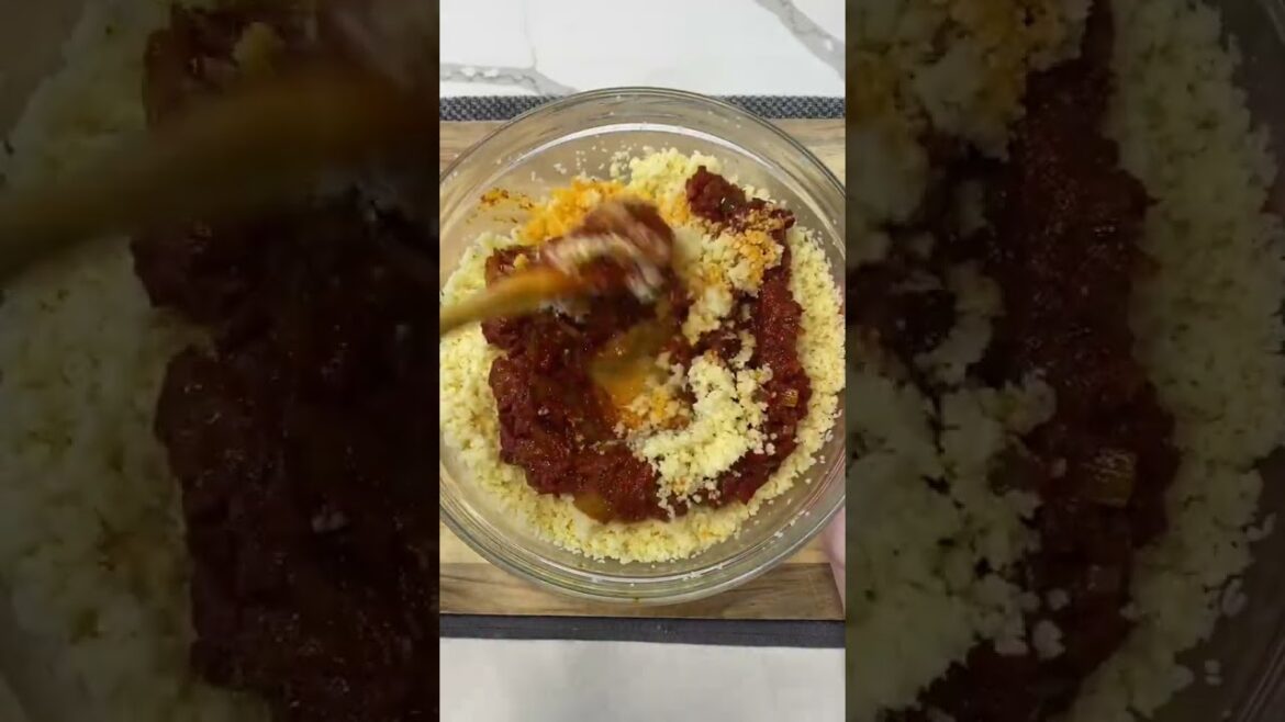 Another Turkish inspired lunch, a beautiful #kisir #salad #bulgur #bulgursalad #cookingasmr #recipe