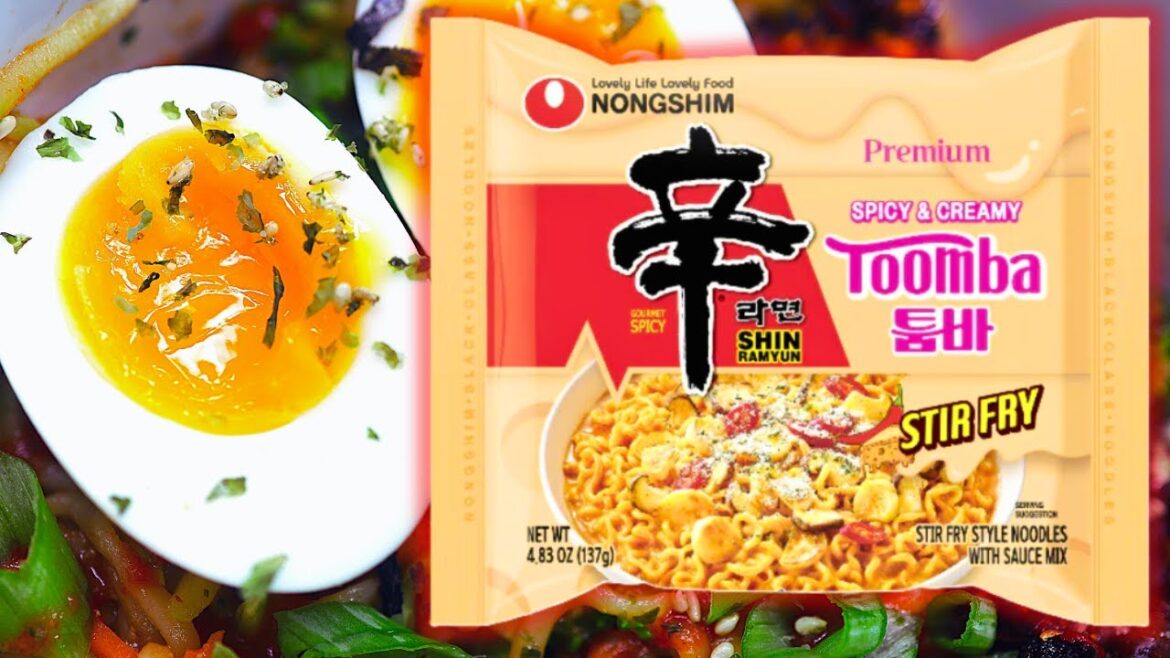 Instant Pot Mini (3qt) Toomba Stir-Fry Ramen with Veggies & Jammy Egg | Shin Ramyun | Dinner for One