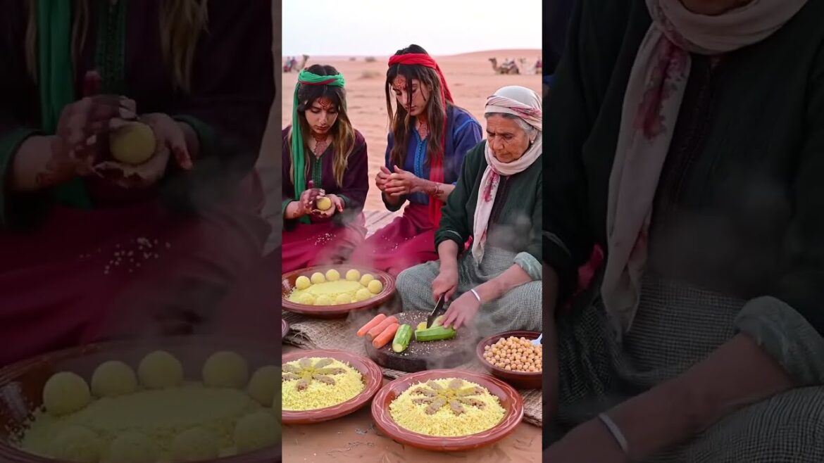 Couscous with Vegetables under Tent Tunisia #food #seafoodprep #seafoodrecipes