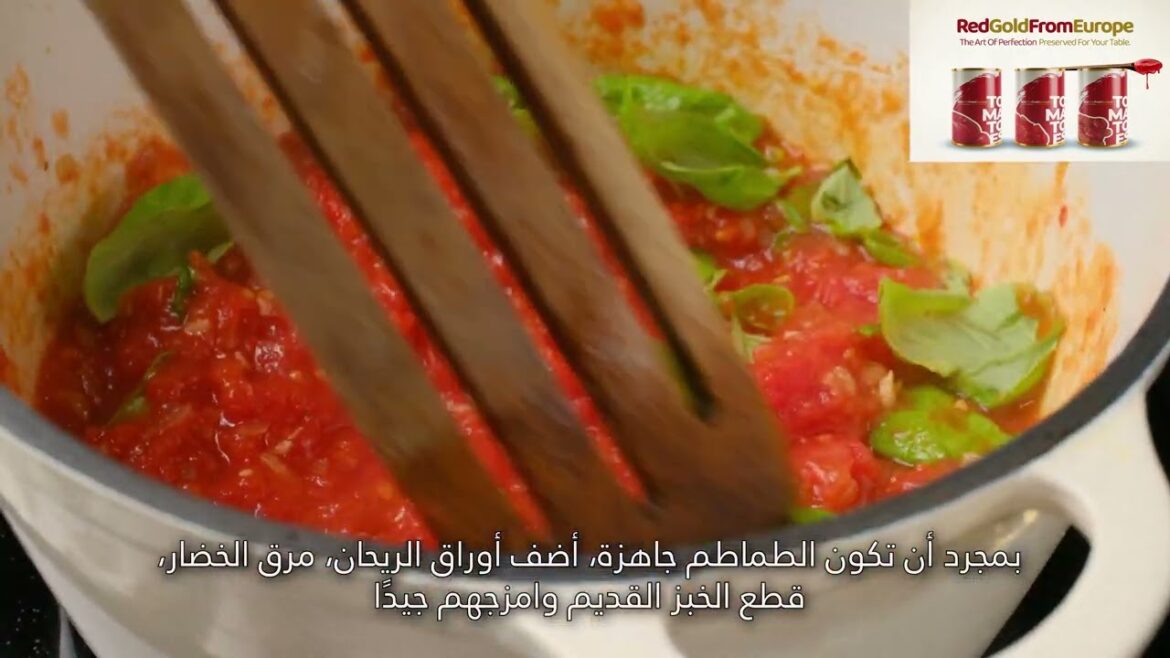 PERFECT 2 Tuscany  Pappa al pomodoro Rustic tomato and bread soup ARABIC OK