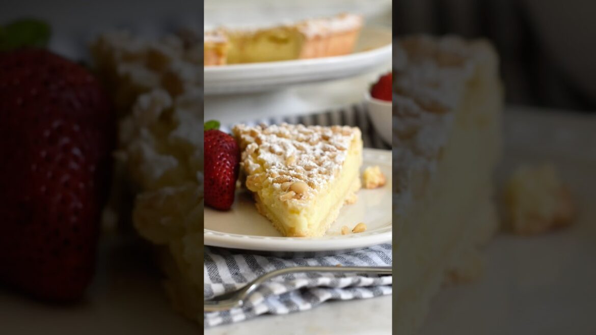 Torta della Nonna #italianclassicpie #baking