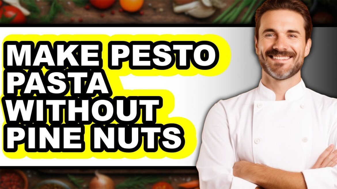 How To Make Pesto Pasta Without Pine Nuts - Step By Step